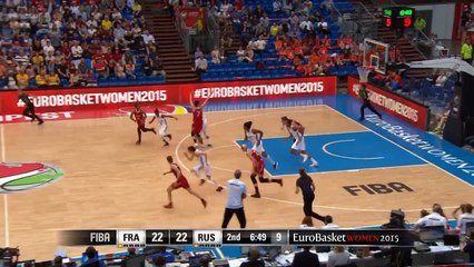 France vs Russie 77-74 - EuroBasket féminin 2015
