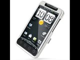 PDair Aluminum Metal Case for HTC Evo 4G - Open Screen Design (Silver)