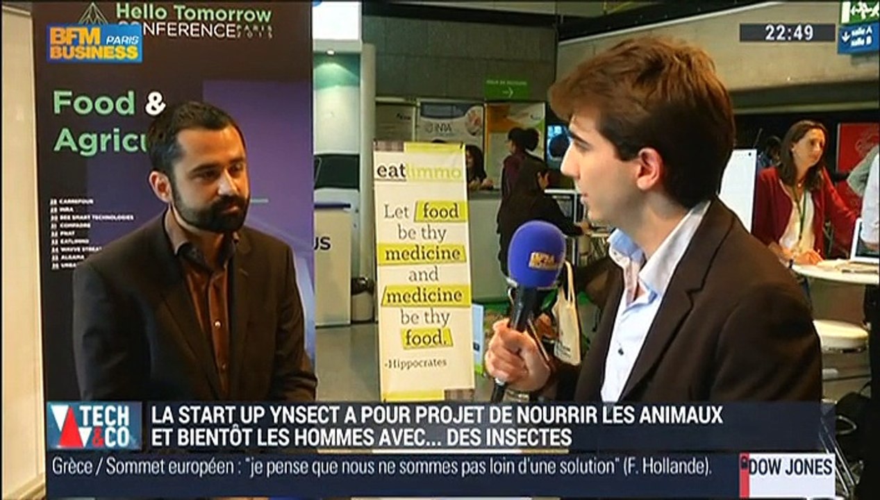 "Ynsect développe des technologies d'élevage d'insectes pour l'alimentation animale" (5/6) : Antoine Hubert - 25/06