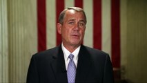 Speaker John Boehner Delivers the Weekly Republican Address