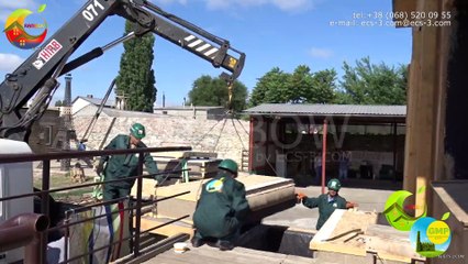 RAINBOW by ECS-3.COM: Монтаж дополнительной части здания