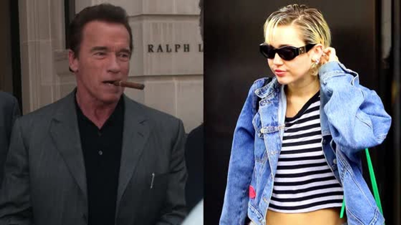 Arnold Schwarzenegger sagt, dass Miley Cyrus eine 'Fantastische Person' ist