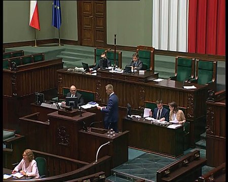 Poseł Michał Tomasz Pacholski - Wystąpienie z dnia 23 czerwca 2015 roku.