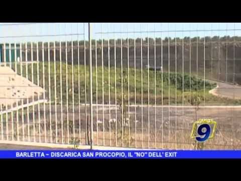 BARLETTA | Discarica San Procopio, il no dell'Exit