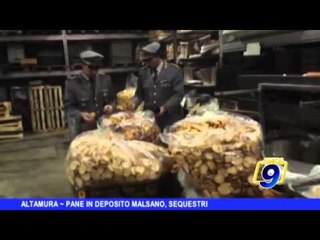 ALTAMURA | Pane in deposito malsano, sequestro