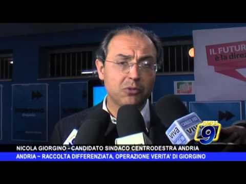 ANDRIA | Raccolta differenziata, operazione verità di Nicola Giorgino