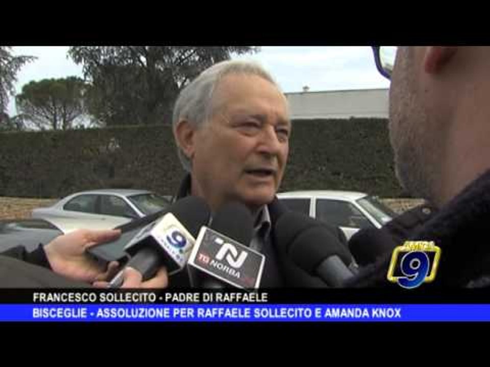 BISCEGLIE | Assoluzione per Raffaele Sollecito e Amanda Knox