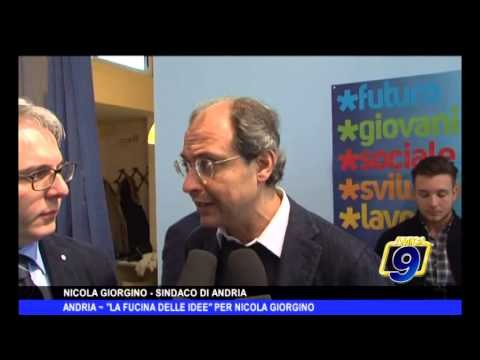 ANDRIA | La fucina delle idee per Nicola Giorgino