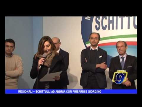 REGIONALI | Schittulli ad Andria con Frisardi e Giorgino