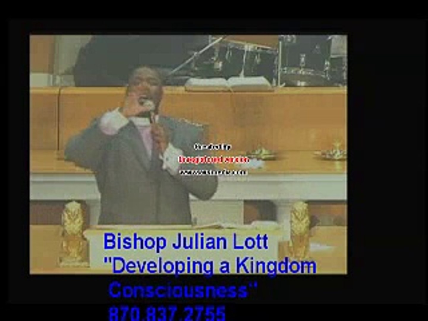 Julian Lott preaching excerpt of