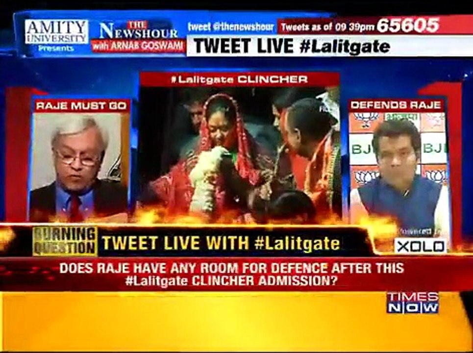 The Newshour Debate: #Lalitgate: If Raje goes, can Sushma stay?