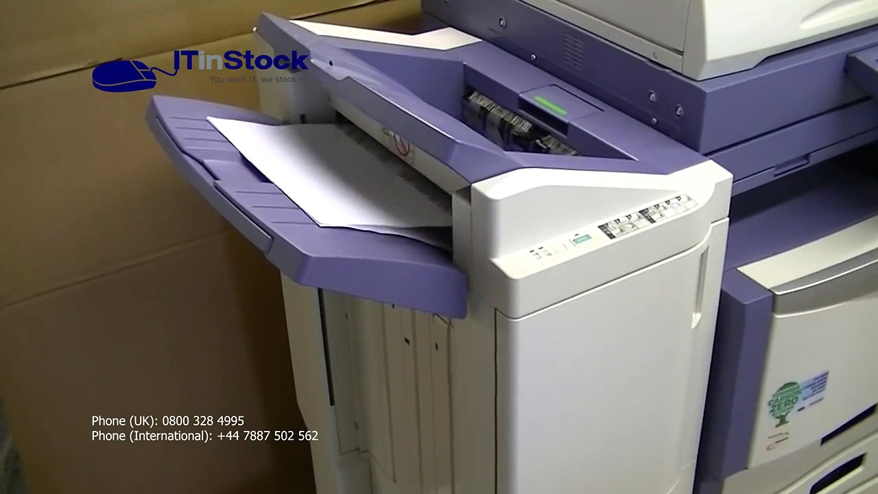 Toshiba e-Studio 355 Mono A4 A3 Printer Copier Scanner +Finisher Low Print Count
