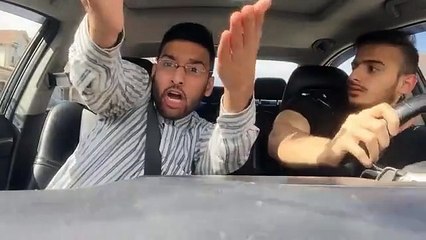 Driving with brown dads