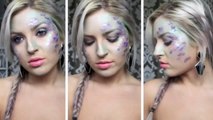 Makeup halloween tutorial   Mermaid Makeup Tutorial ♡ Halloween, Glitter 720p mp4