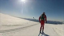 GoPro Hero HD cross country skiing at Norefjell, Norway