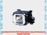 Electrified LPX 510 LPX510 Replacement Lamp with Housing for Yamaha Projectors