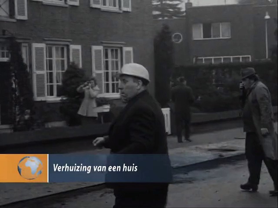 Verhuizing van een huis - 1973