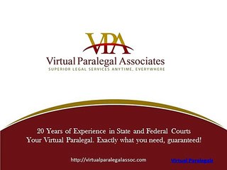 Virtual Paralegals Associates INC
