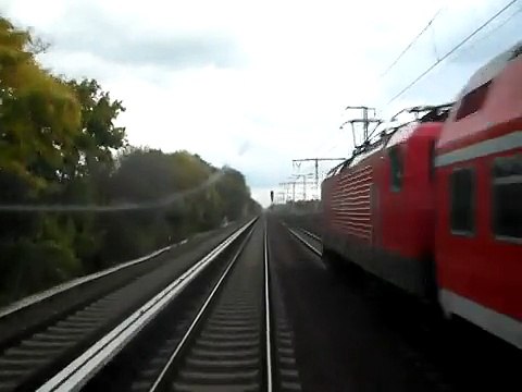 Führerstandsmitfahrt S-Bahn Berlin Karlshorst - Köpenick (Wendeanlage)