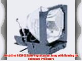 Electrified D2200X LAMP Replacement Lamp with Housing for Yokogawa Projectors