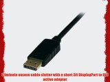 StarTech.com 3 foot DisplayPort to DVI Active Adapter Converter Cable-3 ft (0.9m) Active DP