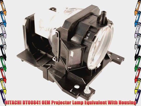 HITACHI DT00841 OEM PROJECTOR LAMP EQUIVALENT WITH HOUSING