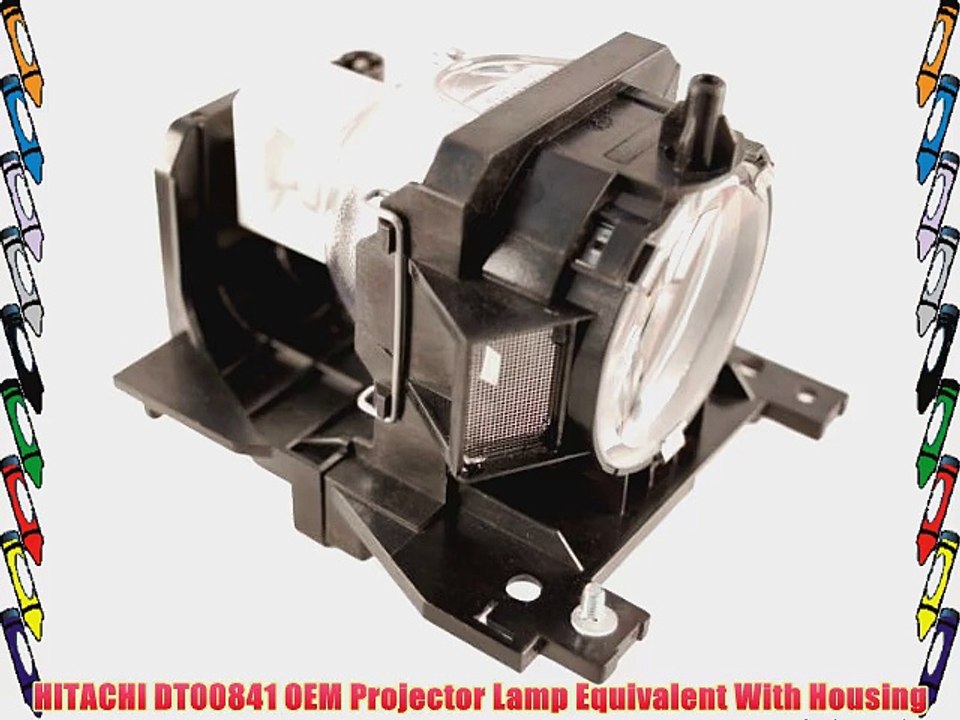 HITACHI DT00841 OEM PROJECTOR LAMP EQUIVALENT WITH HOUSING