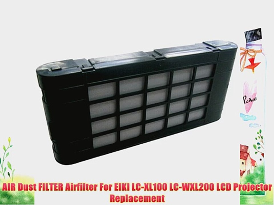 AIR Dust FILTER Airfilter For EIKI LC-XL100 LC-WXL200 LCD Projector Replacement
