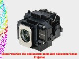 Epson PowerLite 460 Replacement Lamp with Housing for Epson Projector