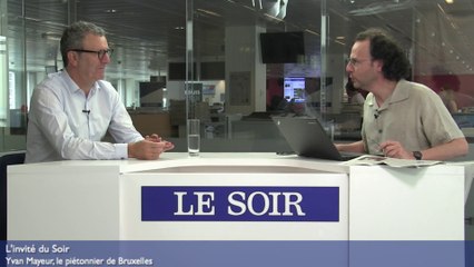 Entretien avec Yvan Mayeur sur le piétonnier de Bruxelles.