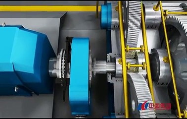 Gearbox/ MFY series gear reducer for central driving mill .WMV