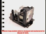 Hitachi CP-X445 projector lamp replacement bulb with housing - high quality replacement lamp