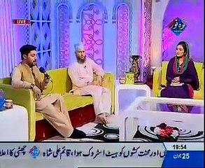 Dukhiyan Da Asra Aa Mah-e-Madina Wala Mehtab Hassan Naqshbandi on Ehtram-e-Ramadan with Sara Raza Khan