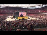 Fans Invade the Emirates Pitch After Giroud's Goal [Gooner Cam]