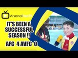 It's Been A Successful Season !! | Arsenal 4  Aston Villa 0 | FA Cup Final