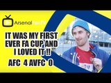 Alexis Is £35 Million Well Spent!! | Arsenal 4 Aston Villa 0 | FA Cup Final