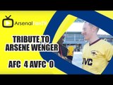 Tribute To Arsene Wenger | Arsenal 4 Aston Villa 0 | FA Cup Final