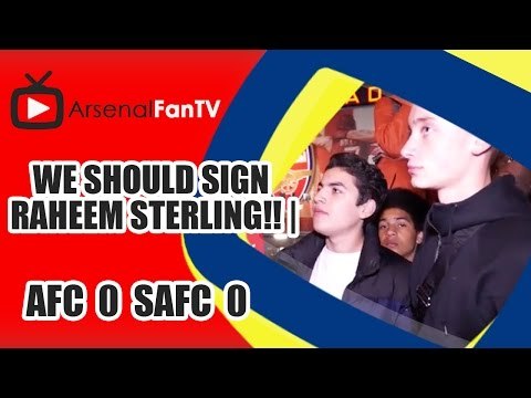 We Should Sign Raheem Sterling!! | Arsenal 0 Sunderland 0