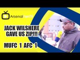 Jack Wilshere Gave Us Zip!!! | Man Utd 1 Arsenal 1