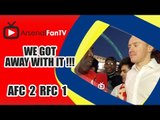 We got away with it !!! | FA Cup Semi Final - Arsenal 2 Reading 1