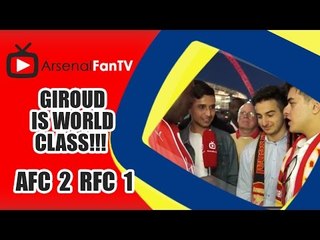 Giroud Is World Class!!! | FA Cup Semi Final  - Arsenal 2 Reading 1