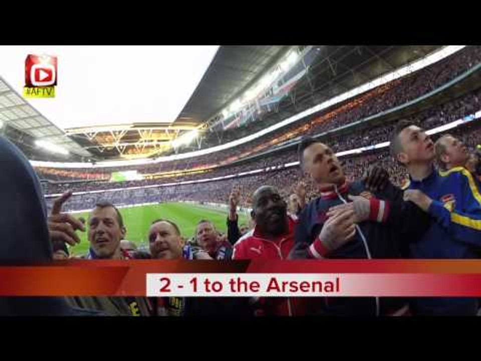 Arsenal Fans Takeover Wembley - FA Cup Semi-Final - Arsenal v Reading