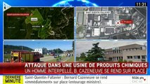 Attentat en Isère: les employés des entreprises voisines ont cru à un tremblement de terre