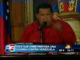 Chávez Acusa a Uribe de Preparar Guerra Contra Venezuela
