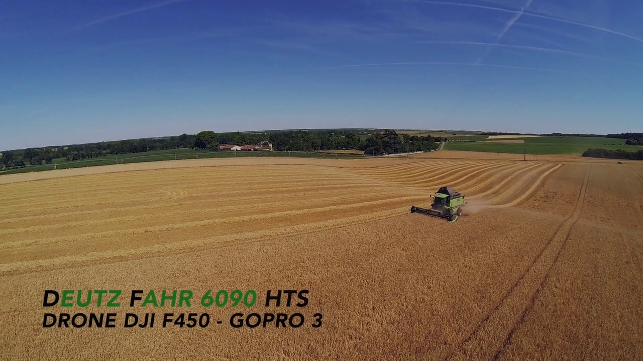 Drone - Moissonneuse Deutz FAHR 6090 HTS