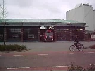 Vertrek brandweer, Richting Barneveld