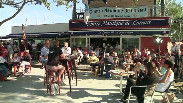 Le Café de la Marine du Télégramme avec François Gabart