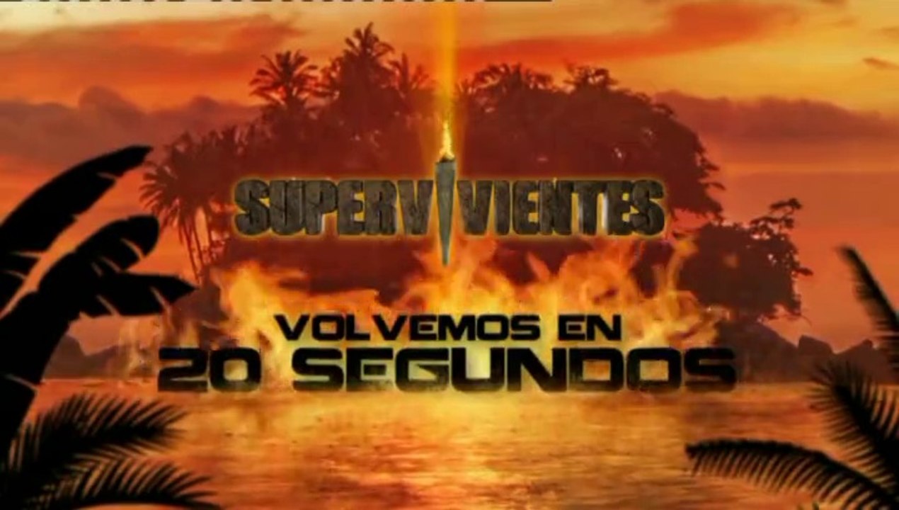Cortinilla Supervivientes Volvemos en 20 Segundos