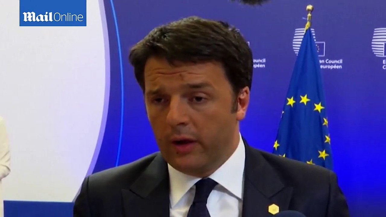 Britain must take migrants say UN as Italian PM Matteo Renzi attacks EU leaders