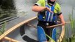 Canoe & Kayak UK - Canoe Skills - Positions for paddling your canoe (solo) video